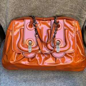Fendi B Bag Patent Leather
